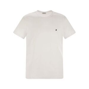 Dondup Men Cotton T-Shirt With Logo